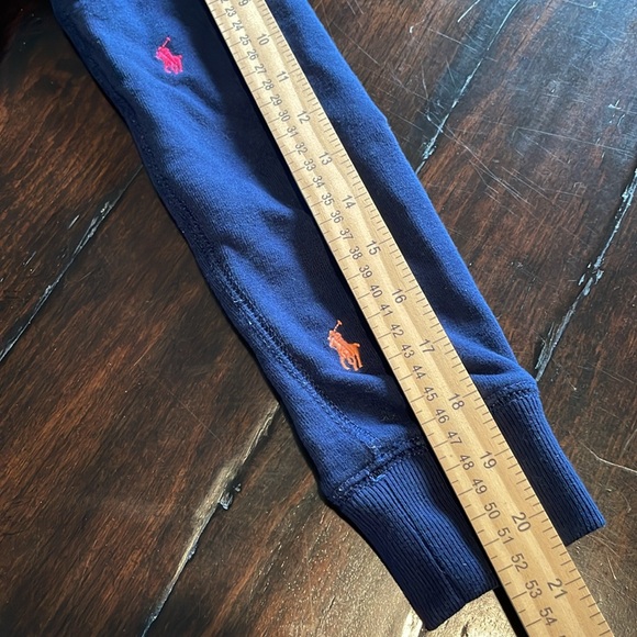 Polo Ralph Lauren Girls All Over Multicolor Pony Fleece Sweatshirt Size … - Picture 15 of 16